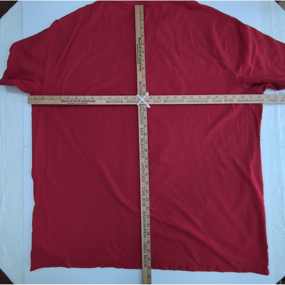 Polo Ralph Lauren T Shirt 3XLT Polo Sporting Goods Red Athletic Big & Tall 1967 - Picture 7 of 9